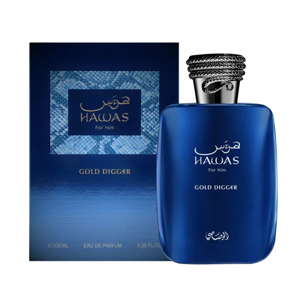 Hawas Gold Digger 100ml EDP by Rasasi